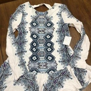 Free People Tunic Blouse Top